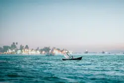 Person On A Boat In The Water