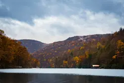 Cheat Lake in the winter