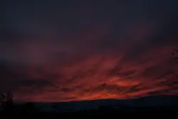 Sunrise over Cumbria, UK