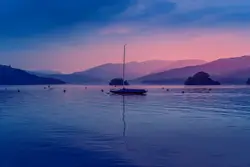 Sunset from Bowness Bay