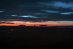 I was trying to capture the horizon and the Jupiter lik