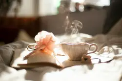 Ceramic teacup