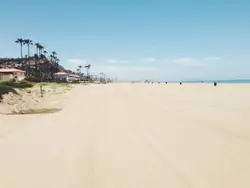 Sandy beach