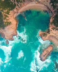 Above the waves