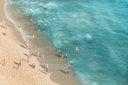 Beach views in Lagos, Portugal
