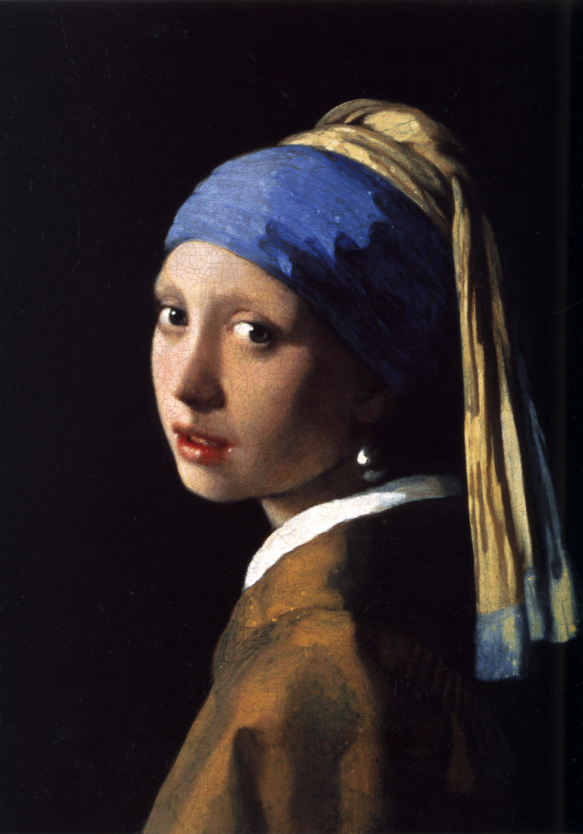 Woman Wearing A Blue And White Hat