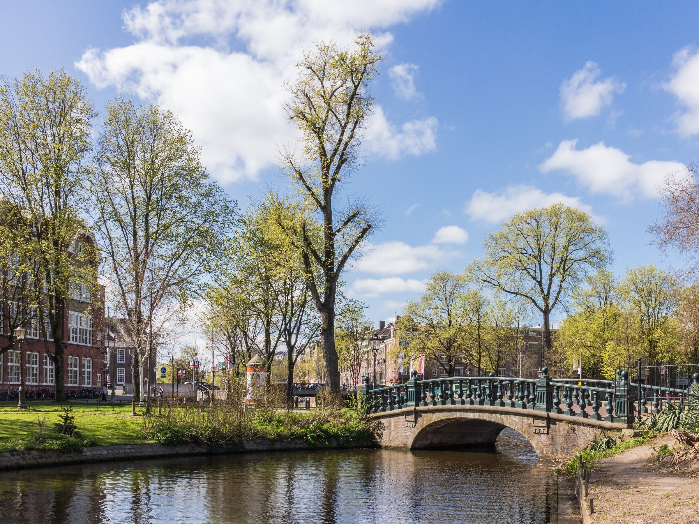 River With A Bridge Over It