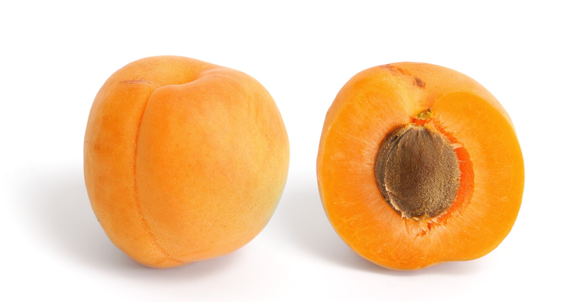 Two Oranges Are On A White Plate