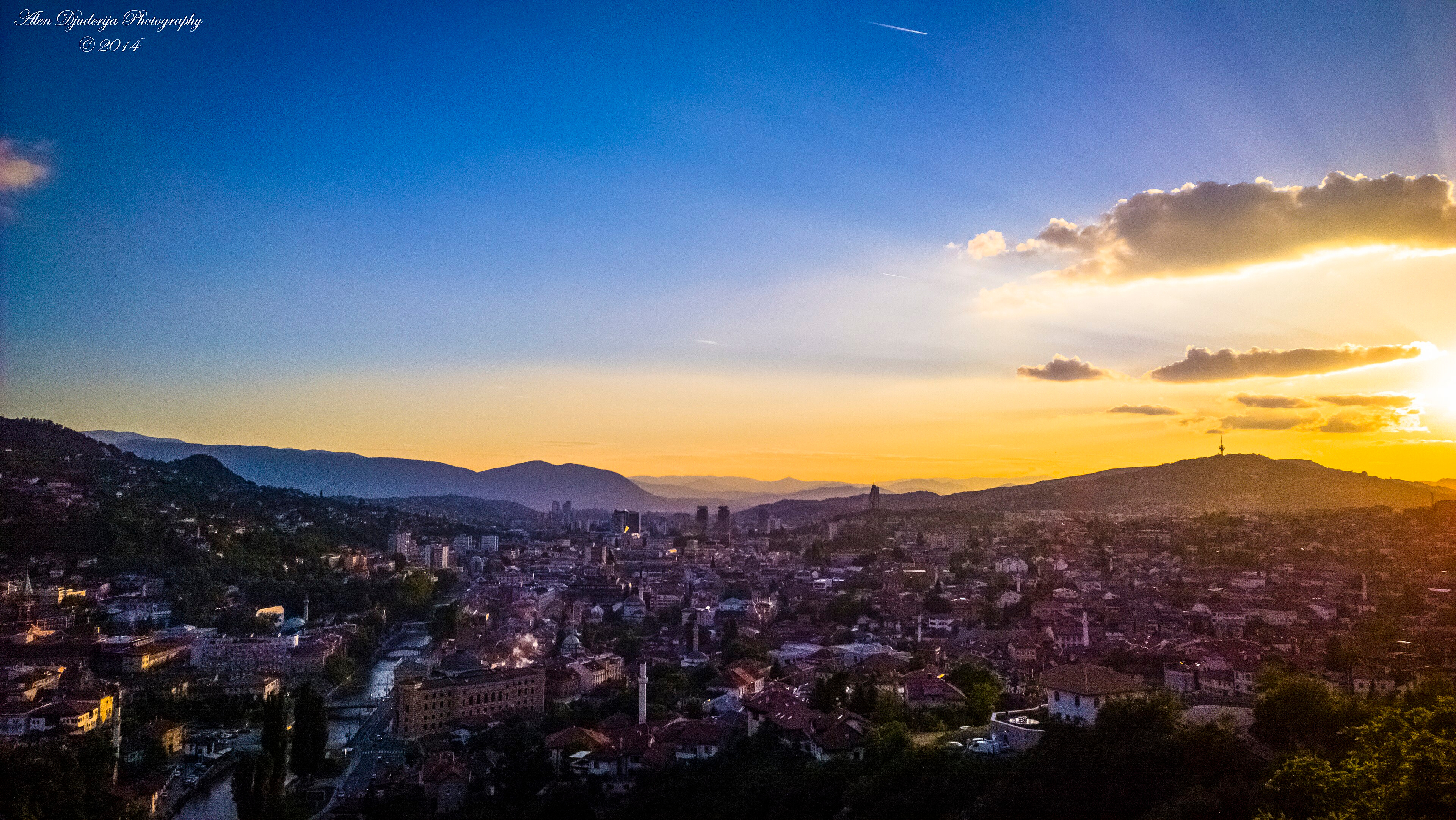 City With A Large Cityscape