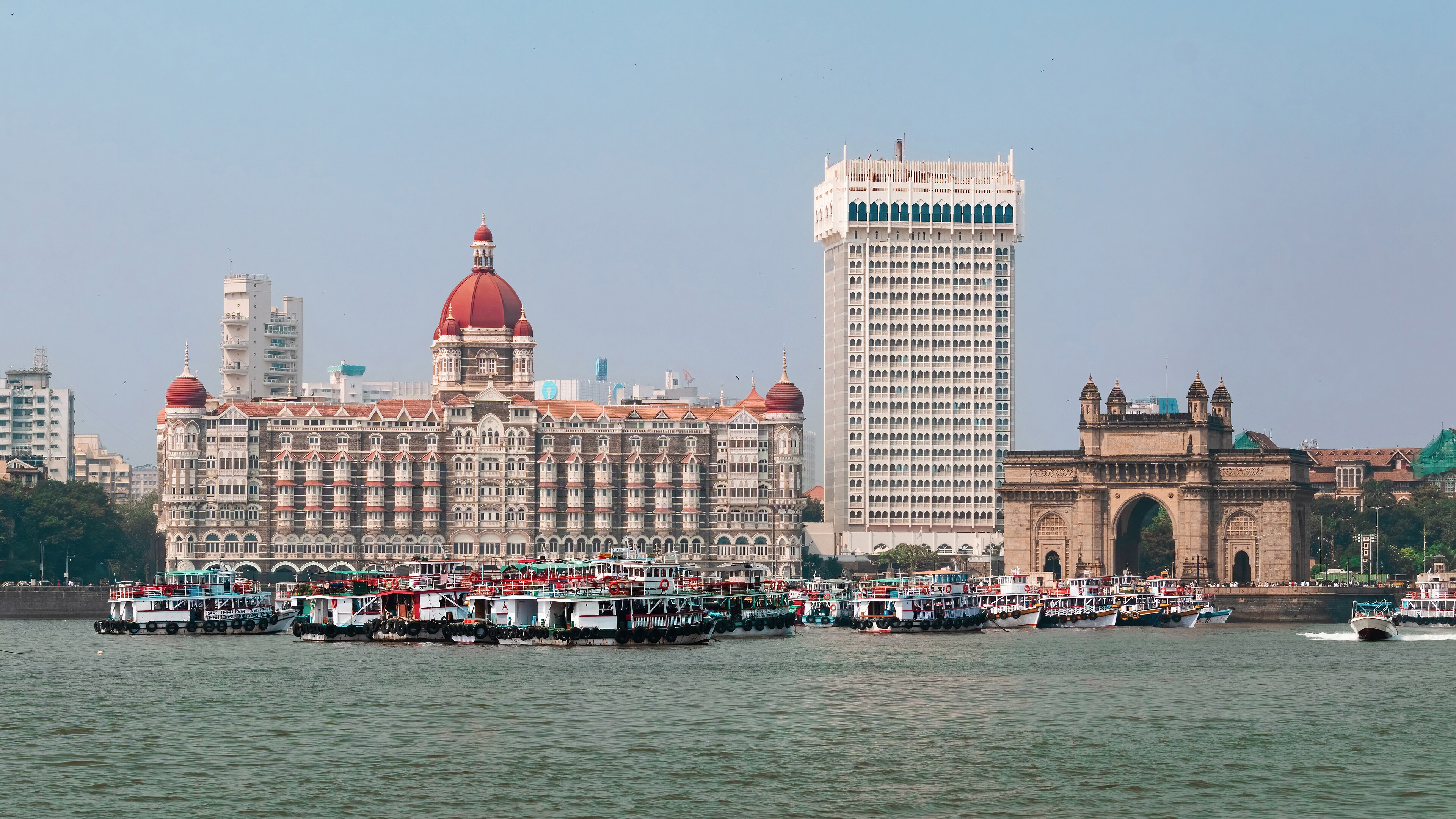 Large Building With A Large Clock On Top