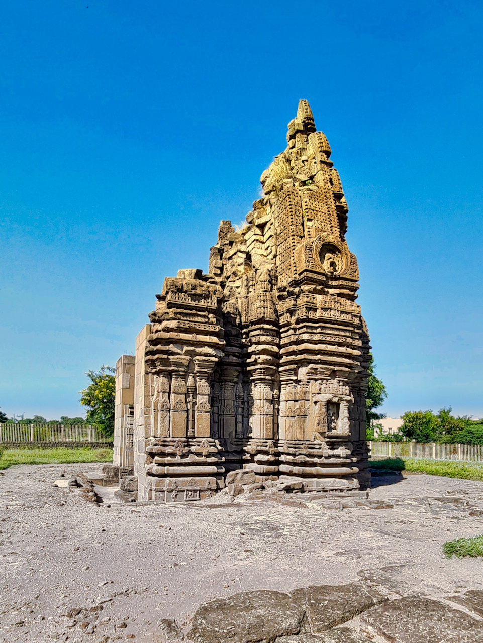 Large Stone Building With A Clock On It