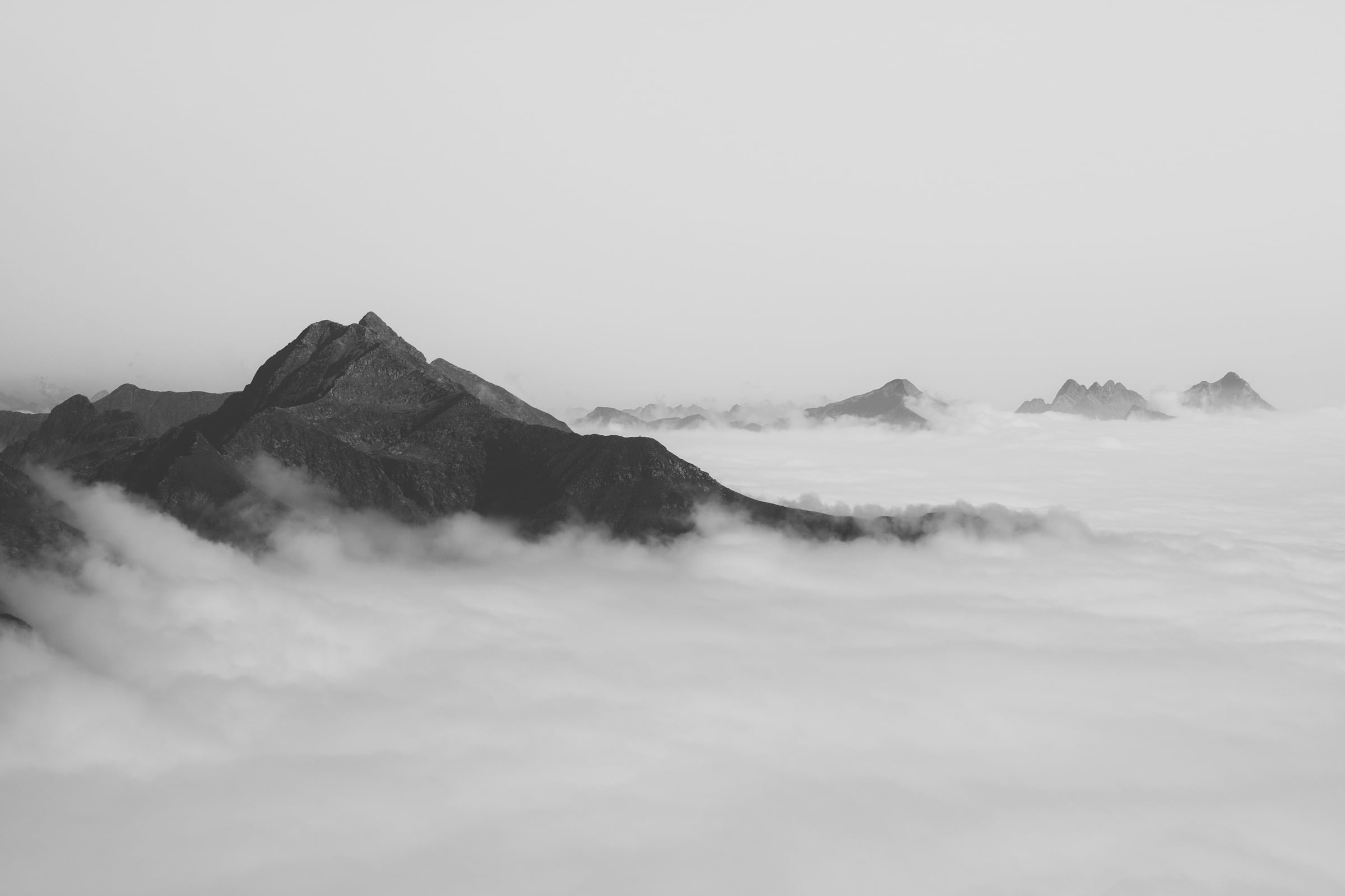 Mountain Range With A Mountain Range