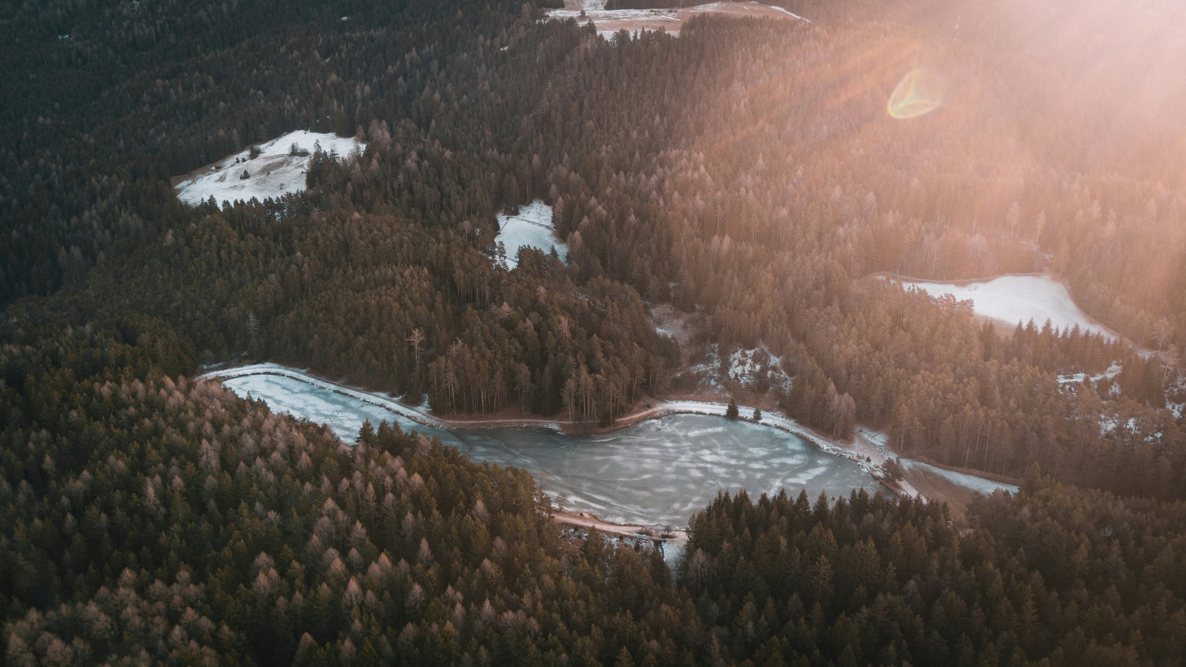 Mountain Range With A Mountain Range