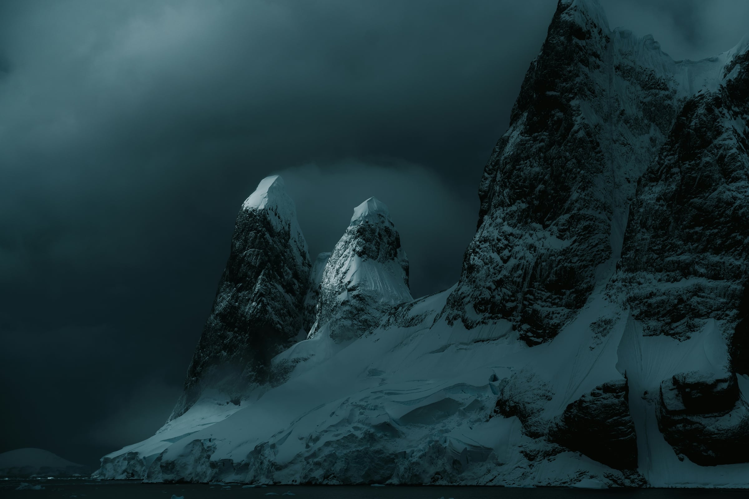 Mountain Range With A Mountain Range